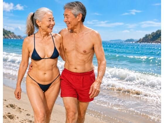 妙子(タエコ)と弘(ヒロム)20 海とプールのマイクロビキニ 95枚 [hiromu]