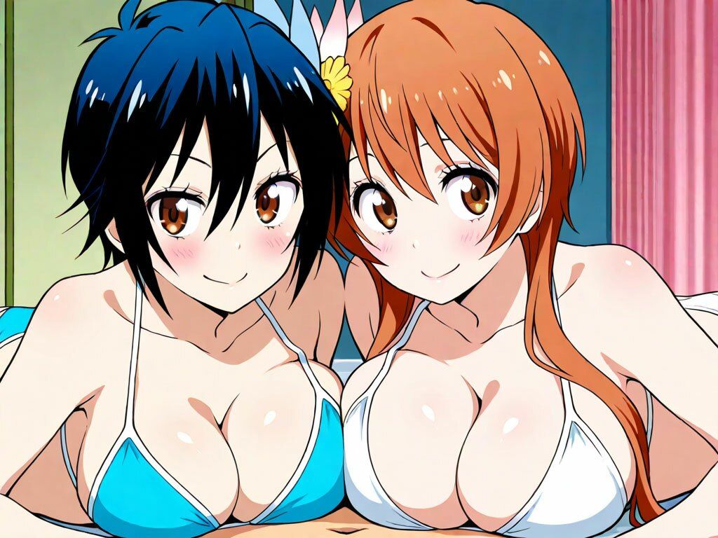 万里花＆鶫 お部屋でビキニエッチCG集のサンプル画像 4