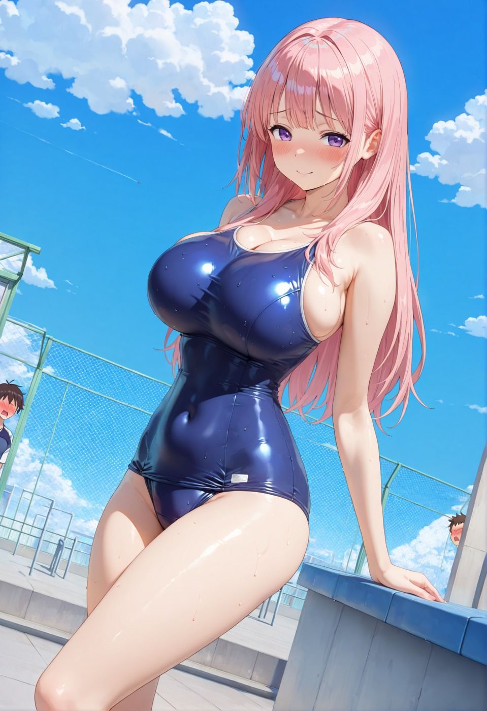巨乳女子校生まるごと種付けのサンプル画像 6