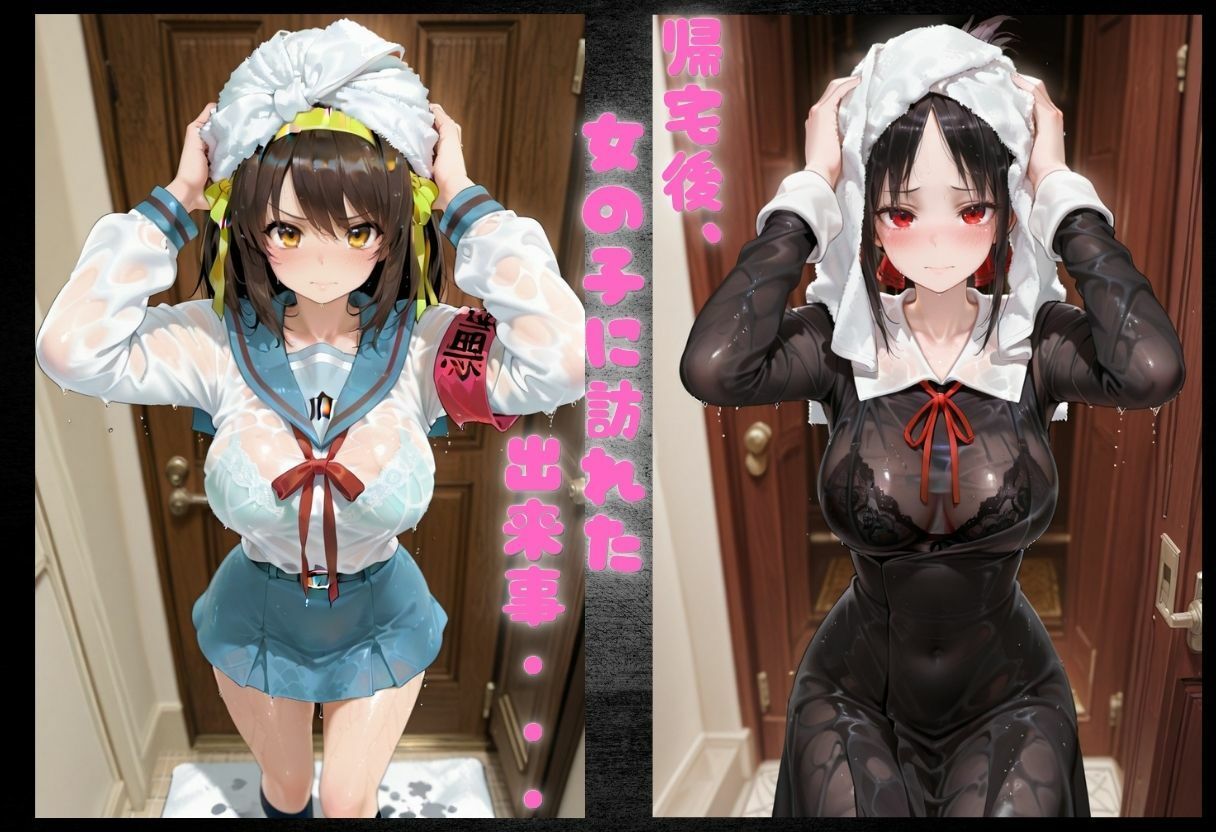 透け服女の子  雨の日の誘惑のサンプル画像 2