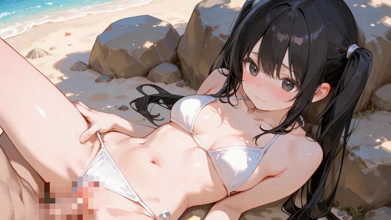 秘密の夏の思い出〜岩陰に隠れて大声で青姦SEXしちゃった夏〜のサンプル画像 2