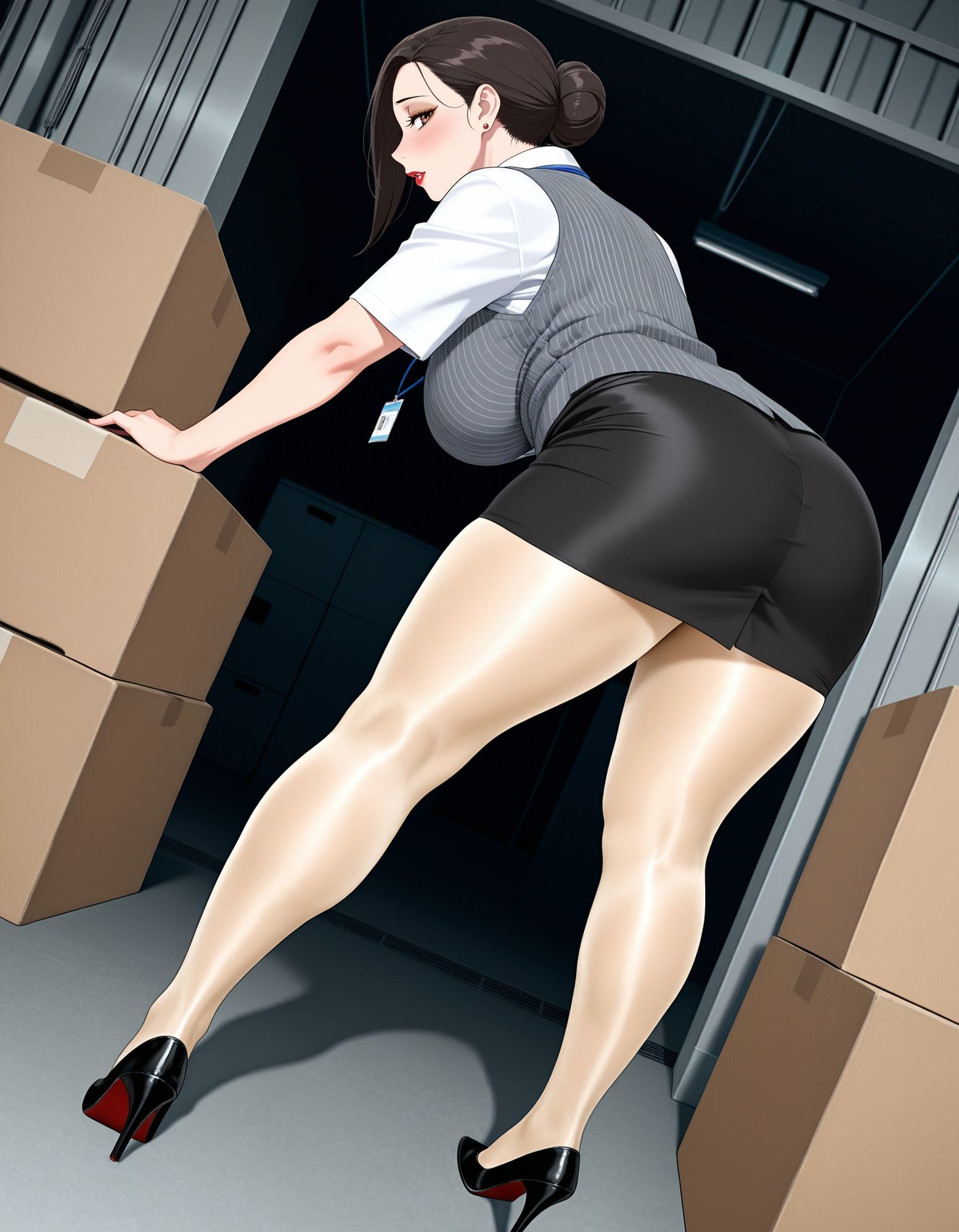 AI@熟女OL/パンスト娘のサンプル画像 3
