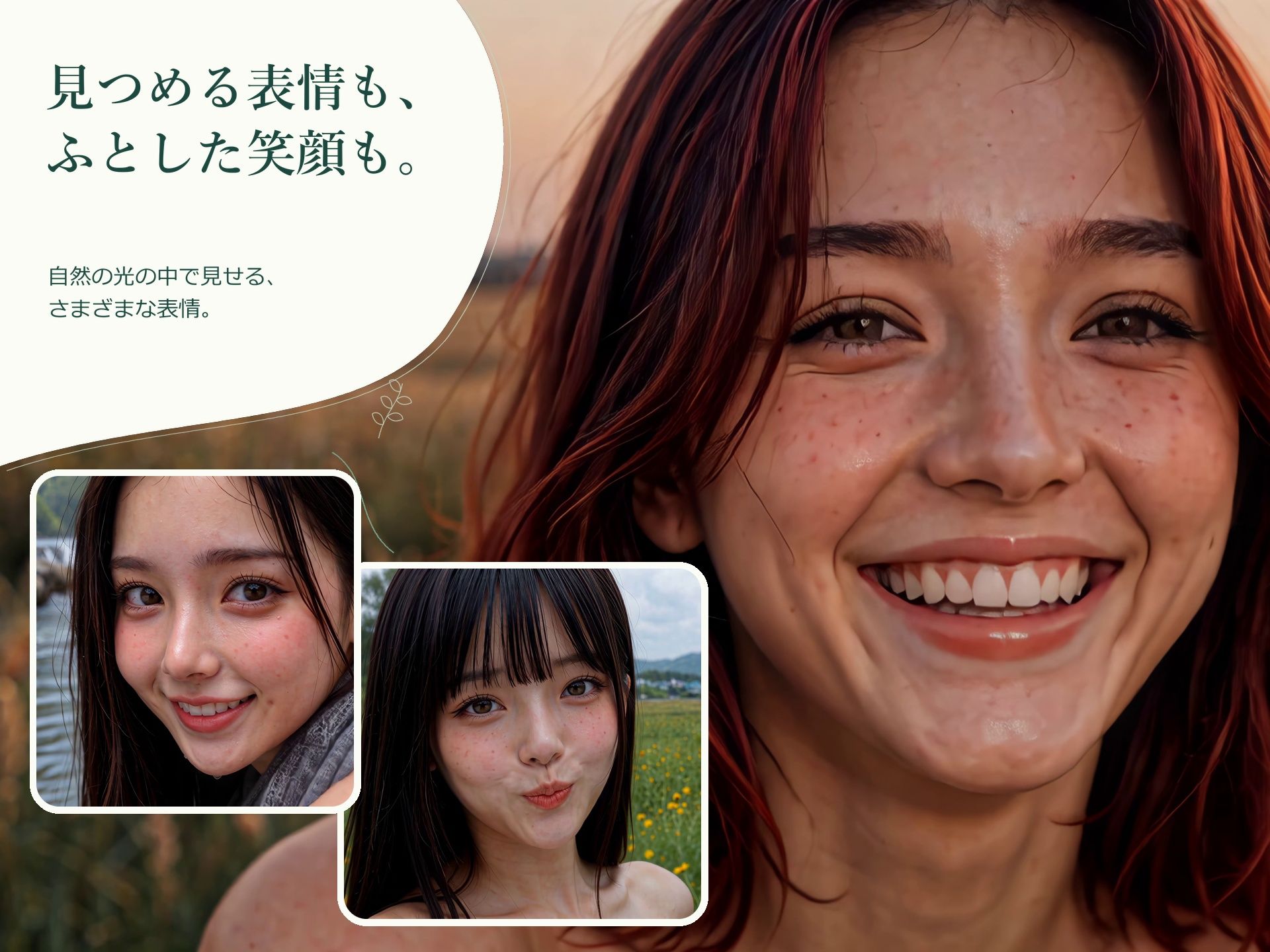 空と緑と、ふたりの時間。のサンプル画像 2
