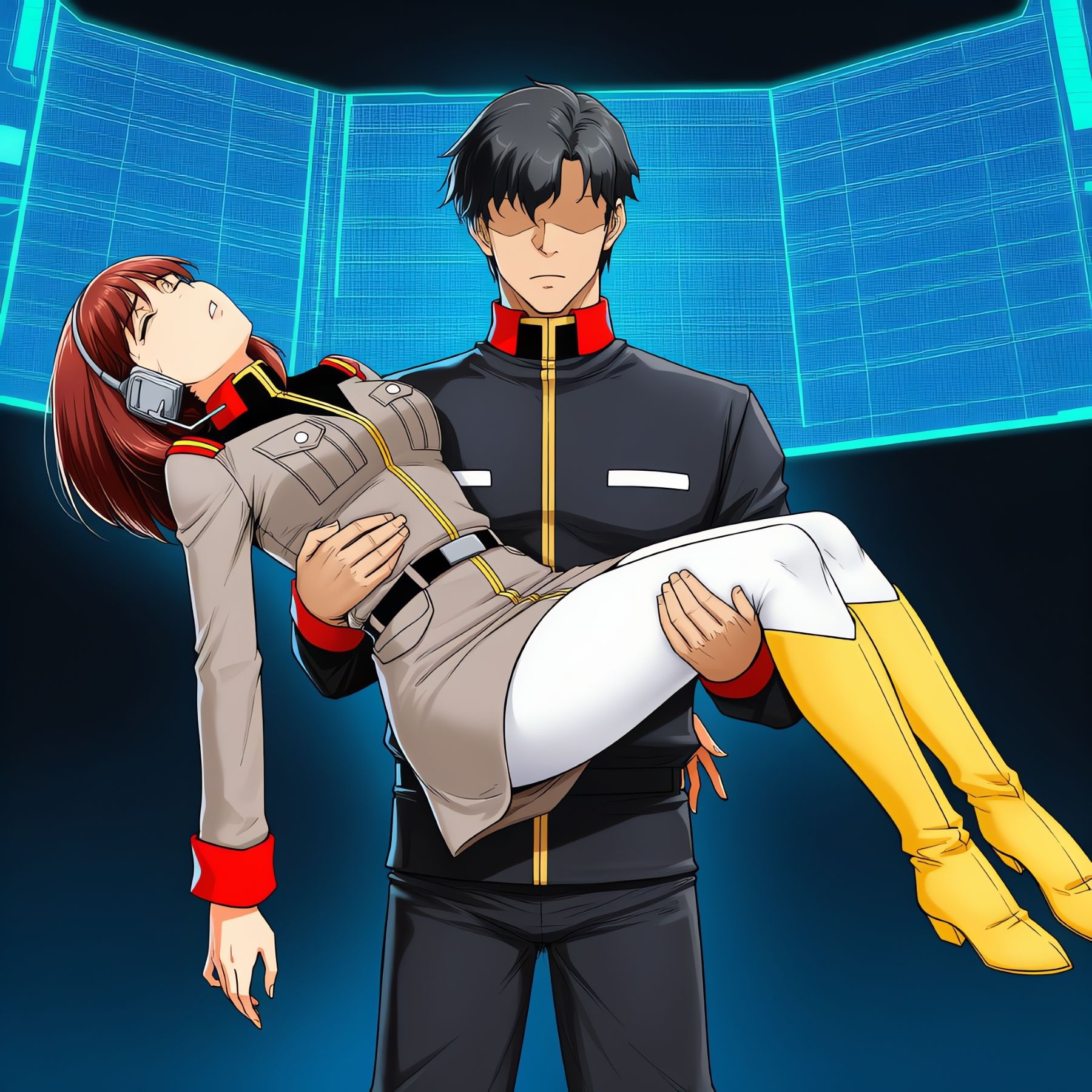 ガ〇ダムヒロイン睡眠姦 2のサンプル画像 1