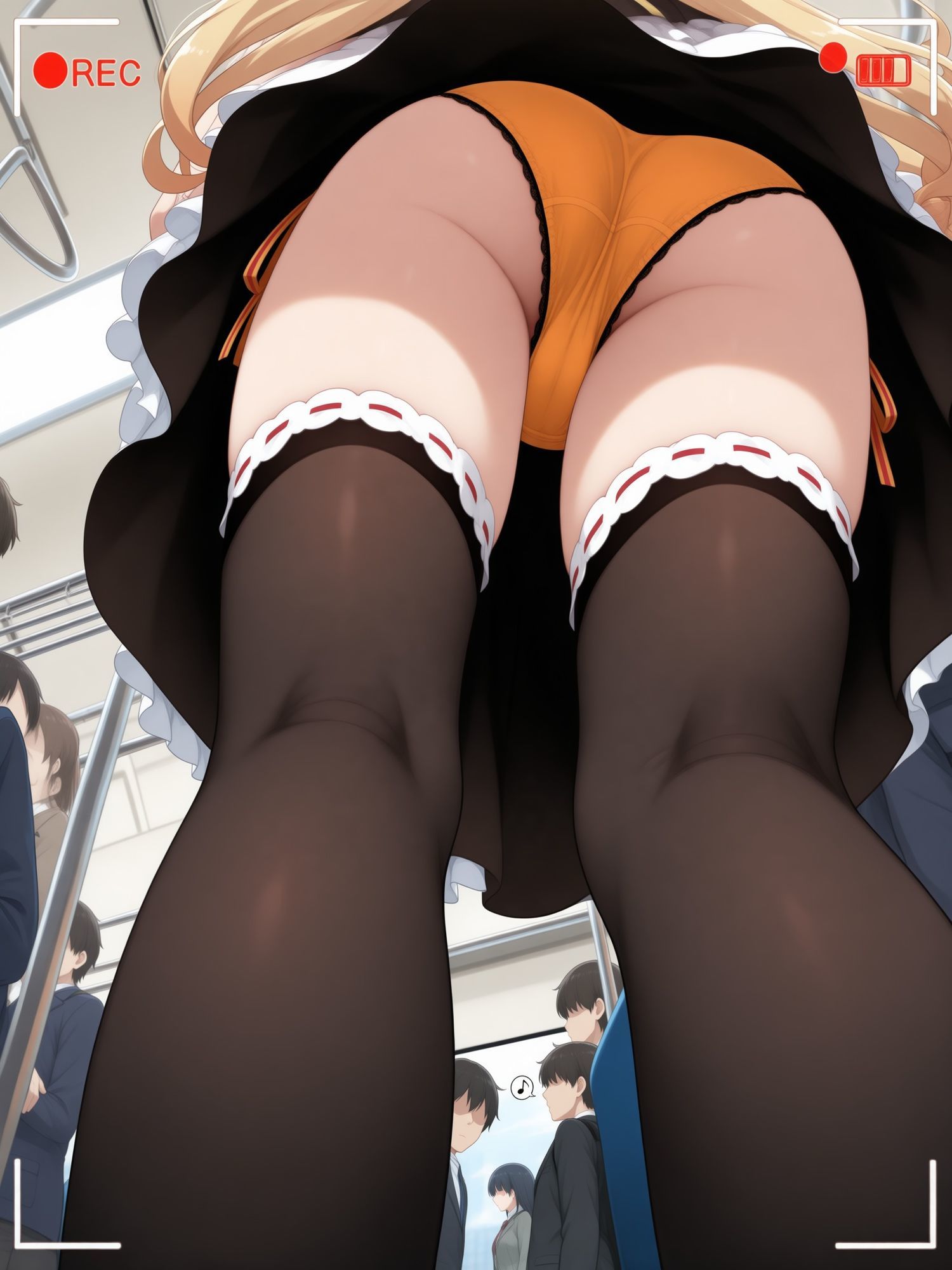 【ホ〇ライブ】電車に乗ったらホ〇メンが乗ってたから盗撮してみた 2【150枚収録】の画像8