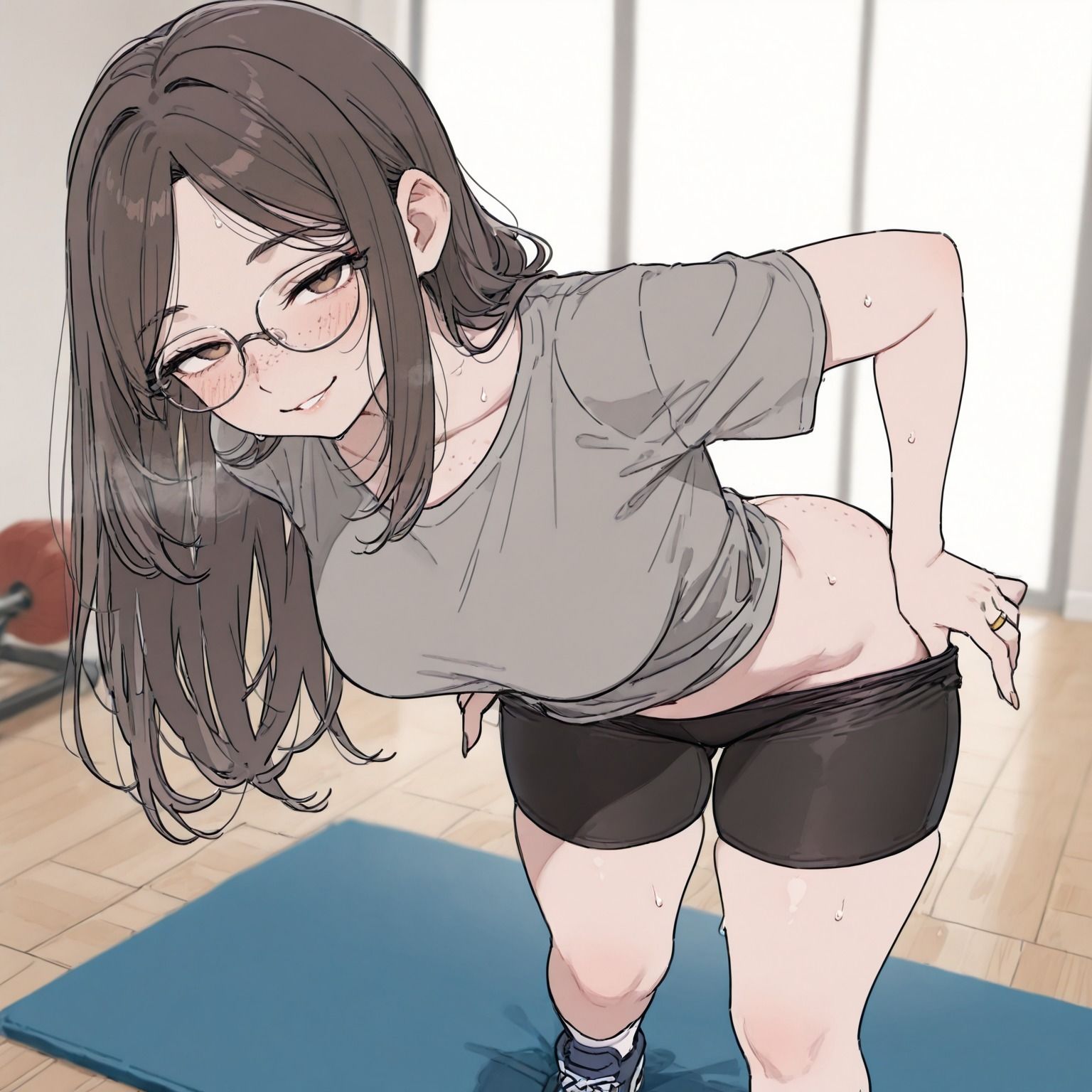パーソナルジムに来たどエロい人妻たちを思わず寝取り堕とした話 画像7