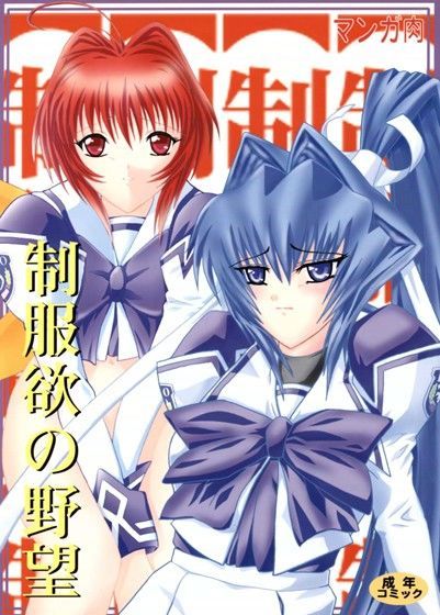 制服欲の野望のジャケット
