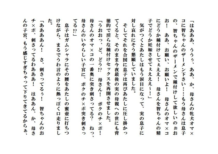 母犯・まとめ版のサンプル画像 6