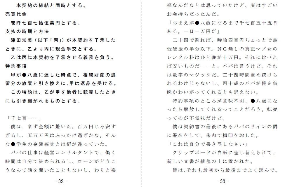 僕はパパの牝奴隷画像no.3