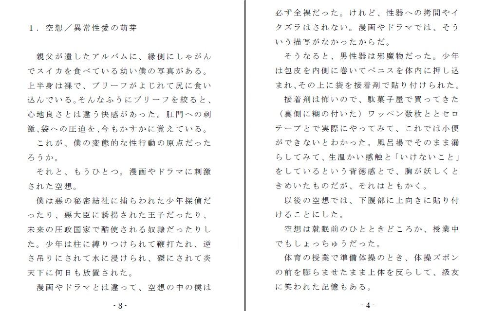 サンプル画像2:僕の痛セクスアリス [作品ID:d_130080]