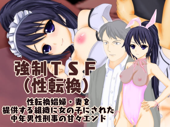 強制TSF(性転換) 性転換娼婦・妻を提供する組織に女の子にされた中年男性刑事の甘々エンド無料サンプル画像