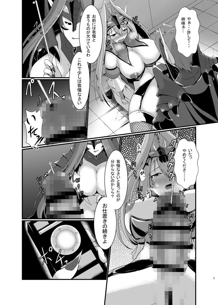 サンプル画像2:悪の組織でのお仕置きtime [作品ID:d_132253]