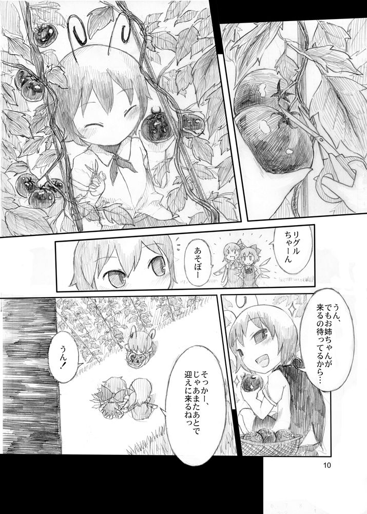 サンプル画像2:リグルの夏休み～夕暮れ編～ [作品ID:d_132520]