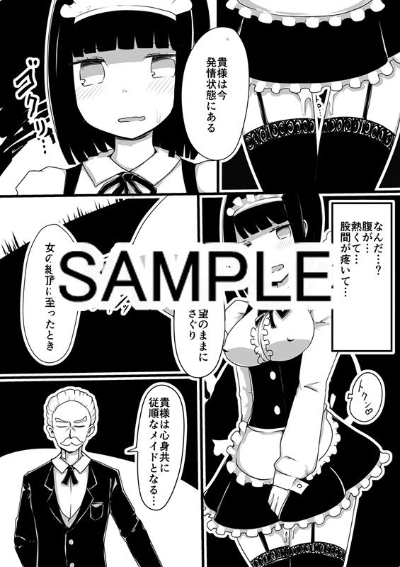 サンプル画像2:メイドの皮 [作品ID:d_133059]