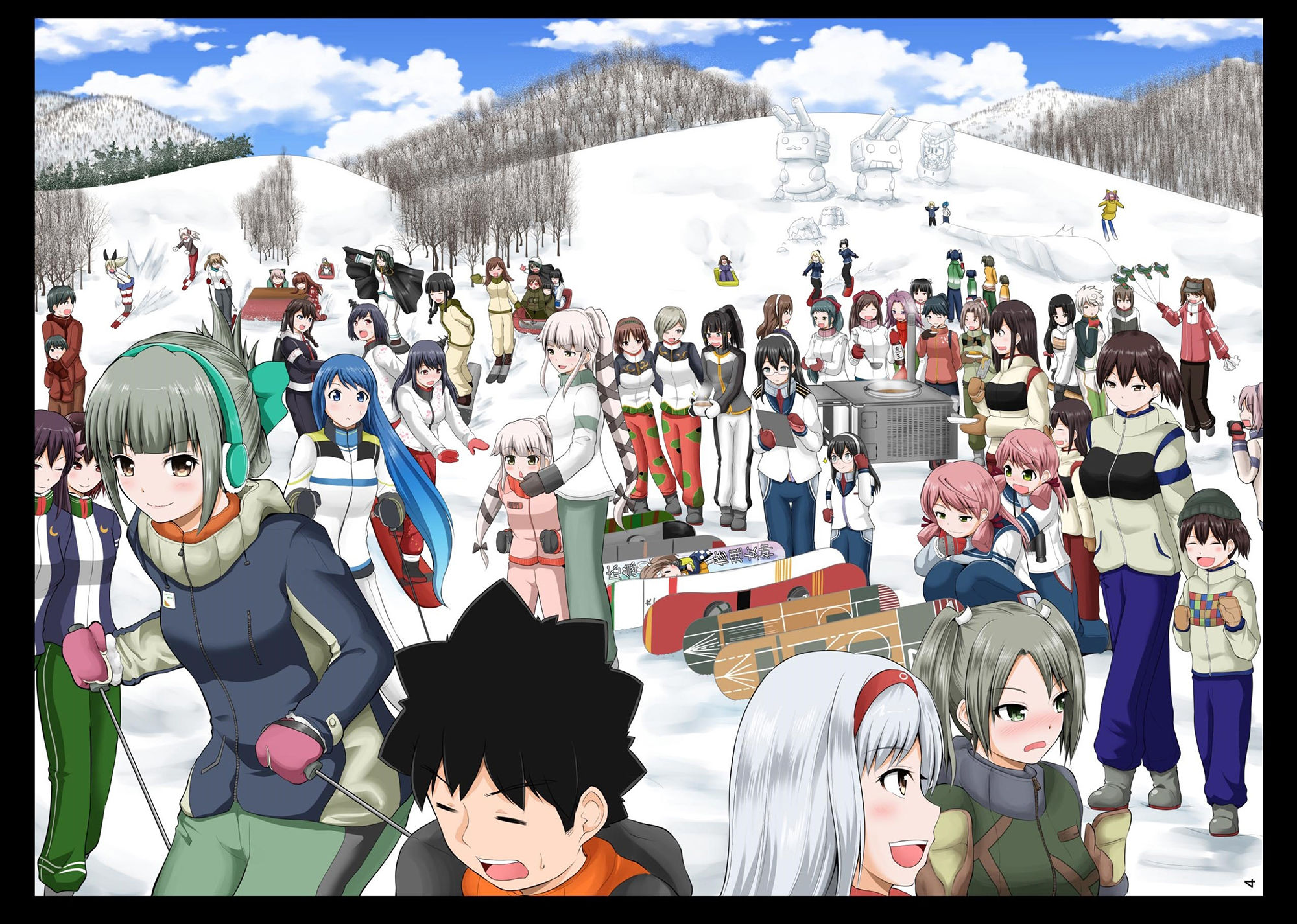 サンプル画像2:夕張30歳と一緒の日常 総集編 ぜーんぶ載せてっ！ (ほしまきProject) [d_133950]