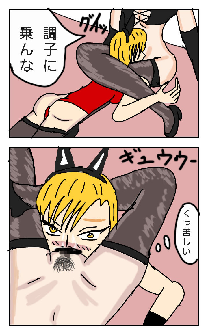 サンプル画像2:ボンテージ VS バニーガール (ルナ) [d_135111]