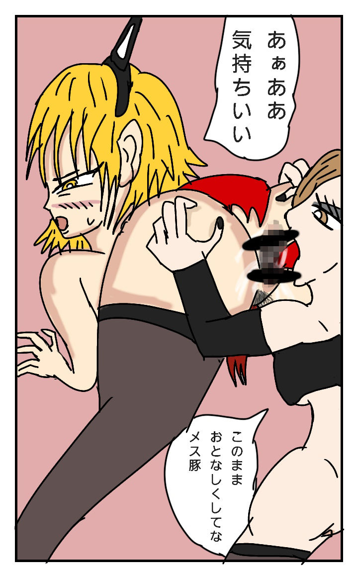 サンプル画像3:ボンテージ VS バニーガール (ルナ) [d_135111]