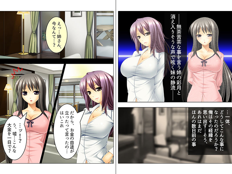 サンプル画像1:俺の姉ちゃんがエロ動画を配信して借金を返済してる！ 上巻 (悶々堂) [d_135342]