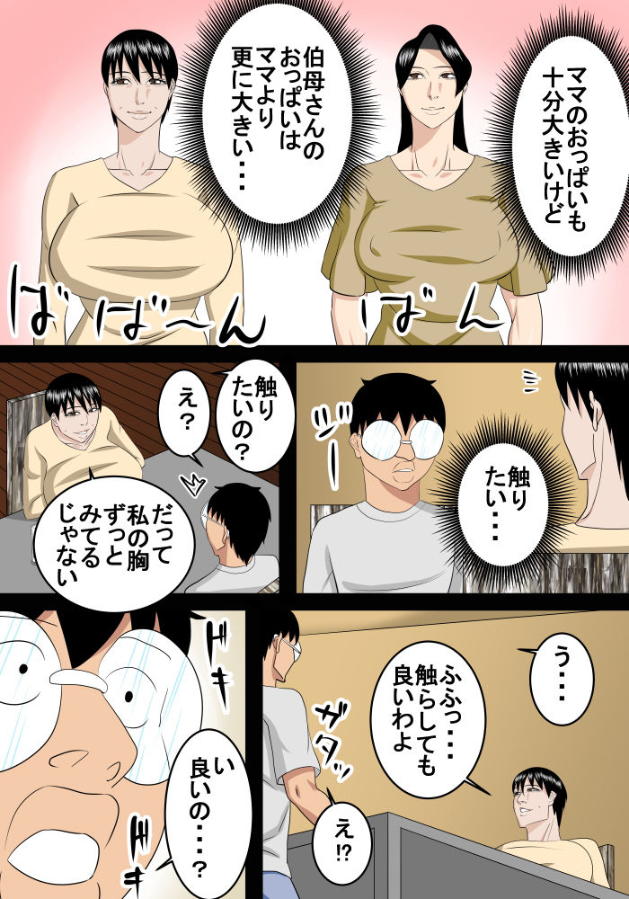 サンプル画像4:浪人息子は伯母とエッチする (SST) [d_135378]