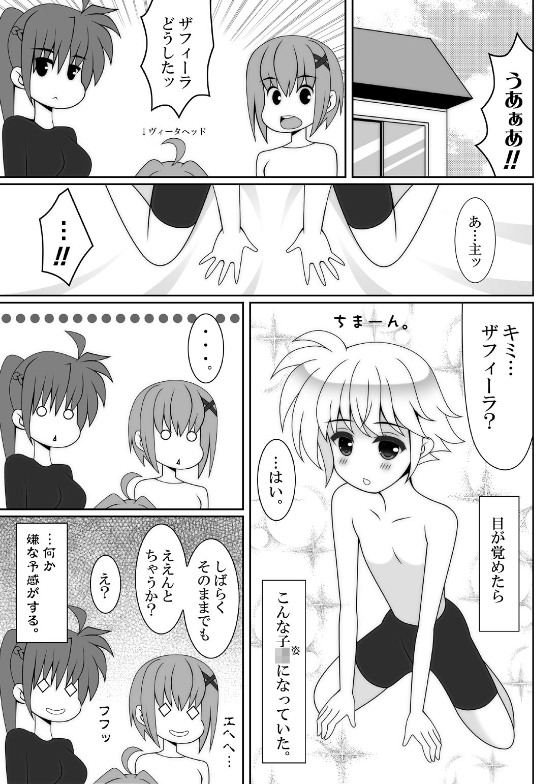 サンプル画像2:八神さんちの守護獣 (HATENA-BOX) [d_135986]