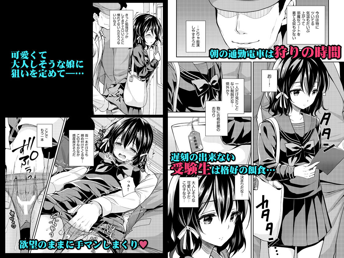 サンプル画像1:恥辱の痴○電車2～狙われた受験生～(Sugar＊Berry＊Syrup) [d_136616]