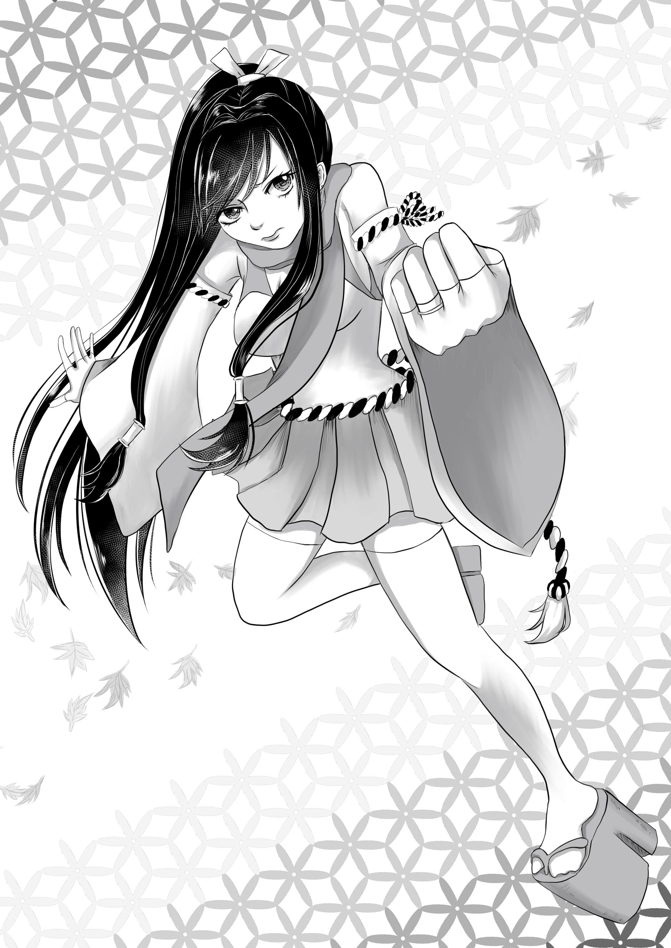 サンプル画像1:霊獣憑依ミユキ第一章「白き霊獣に見初められし少女」(情報屋研ちゃん) [d_137771]