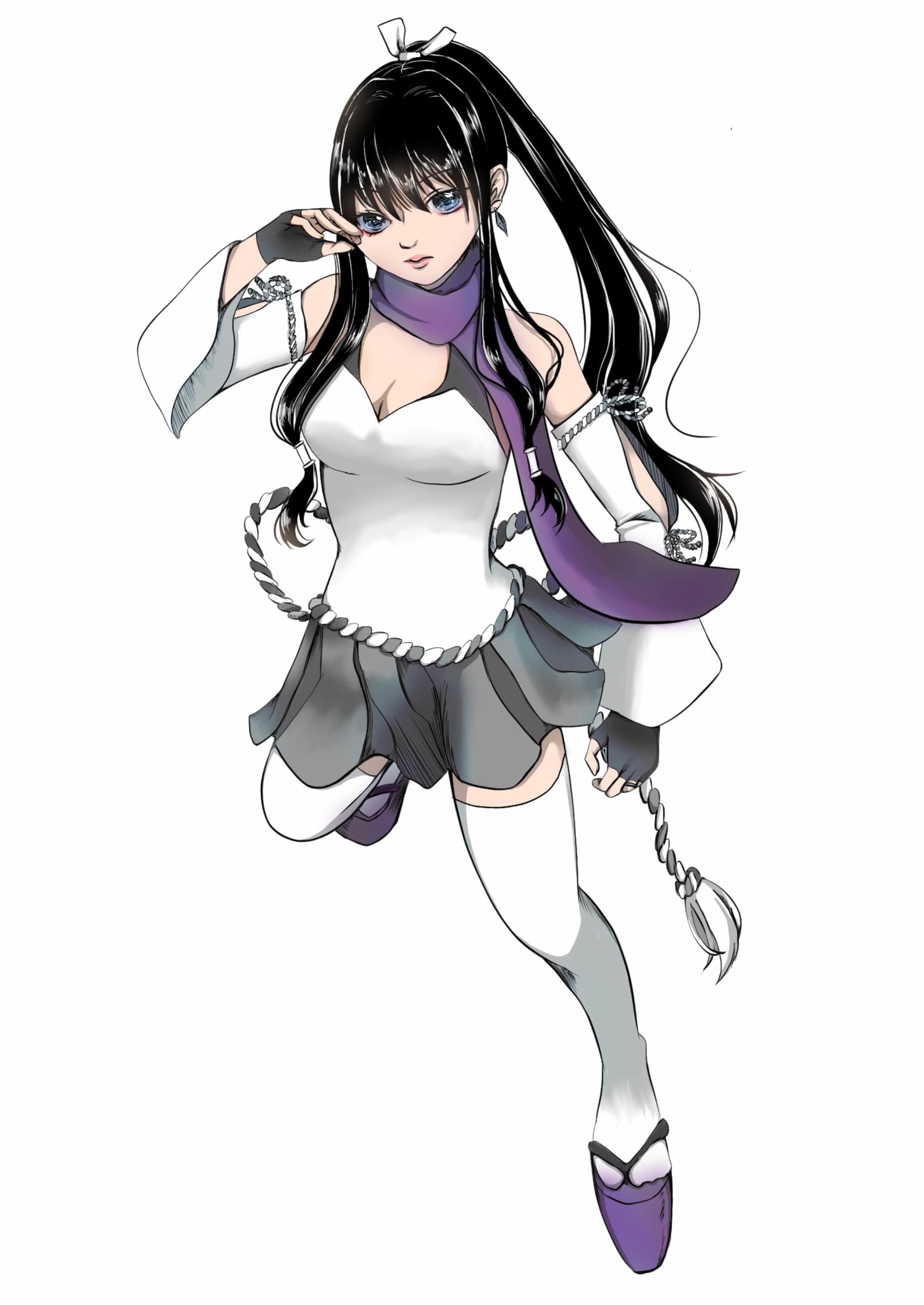 サンプル画像2:霊獣憑依ミユキ第一章「白き霊獣に見初められし少女」(情報屋研ちゃん) [d_137771]