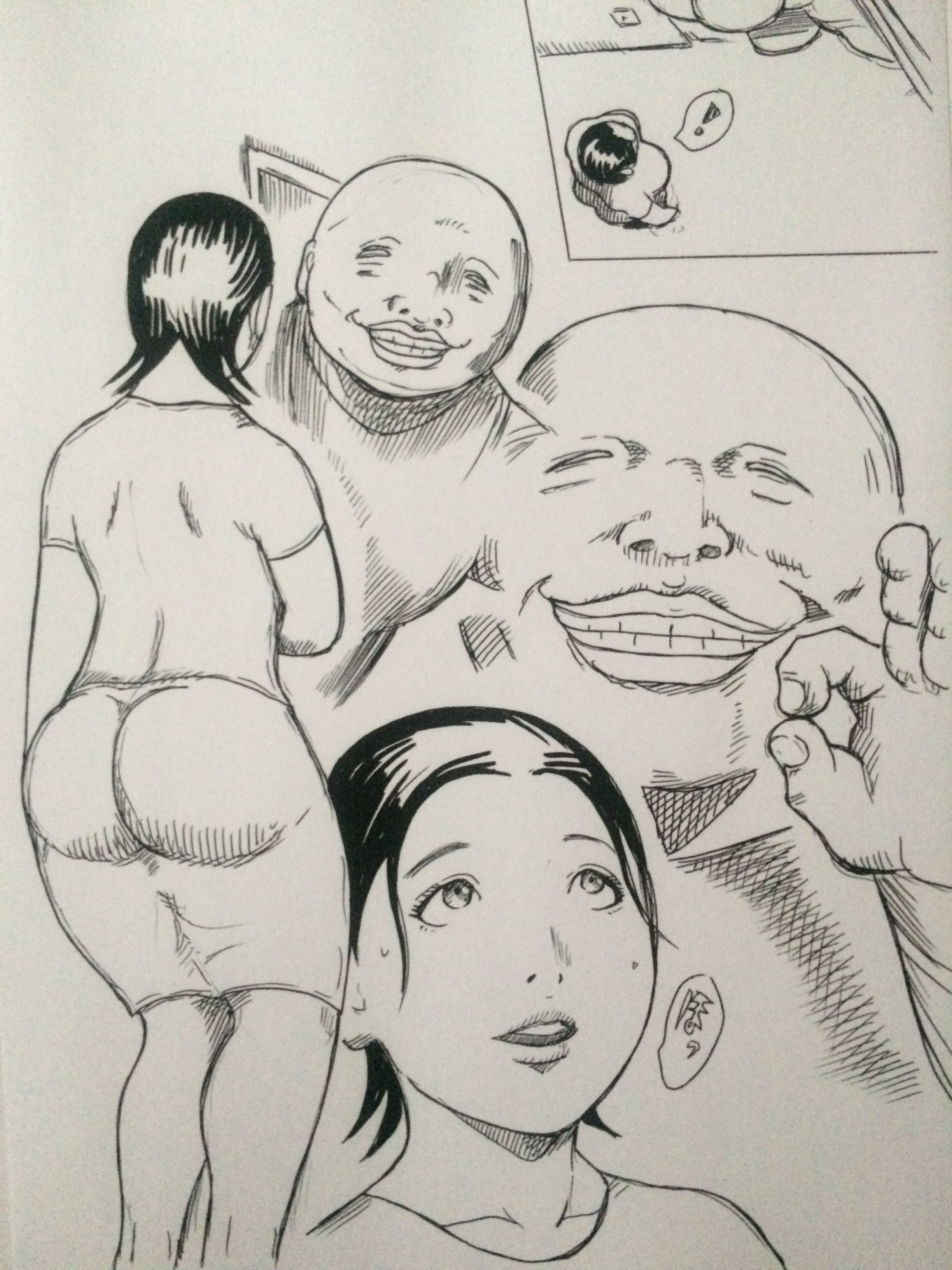 サンプル画像6:豊満な肉体の人妻と巨男(N-zumi-ha) [d_137902]