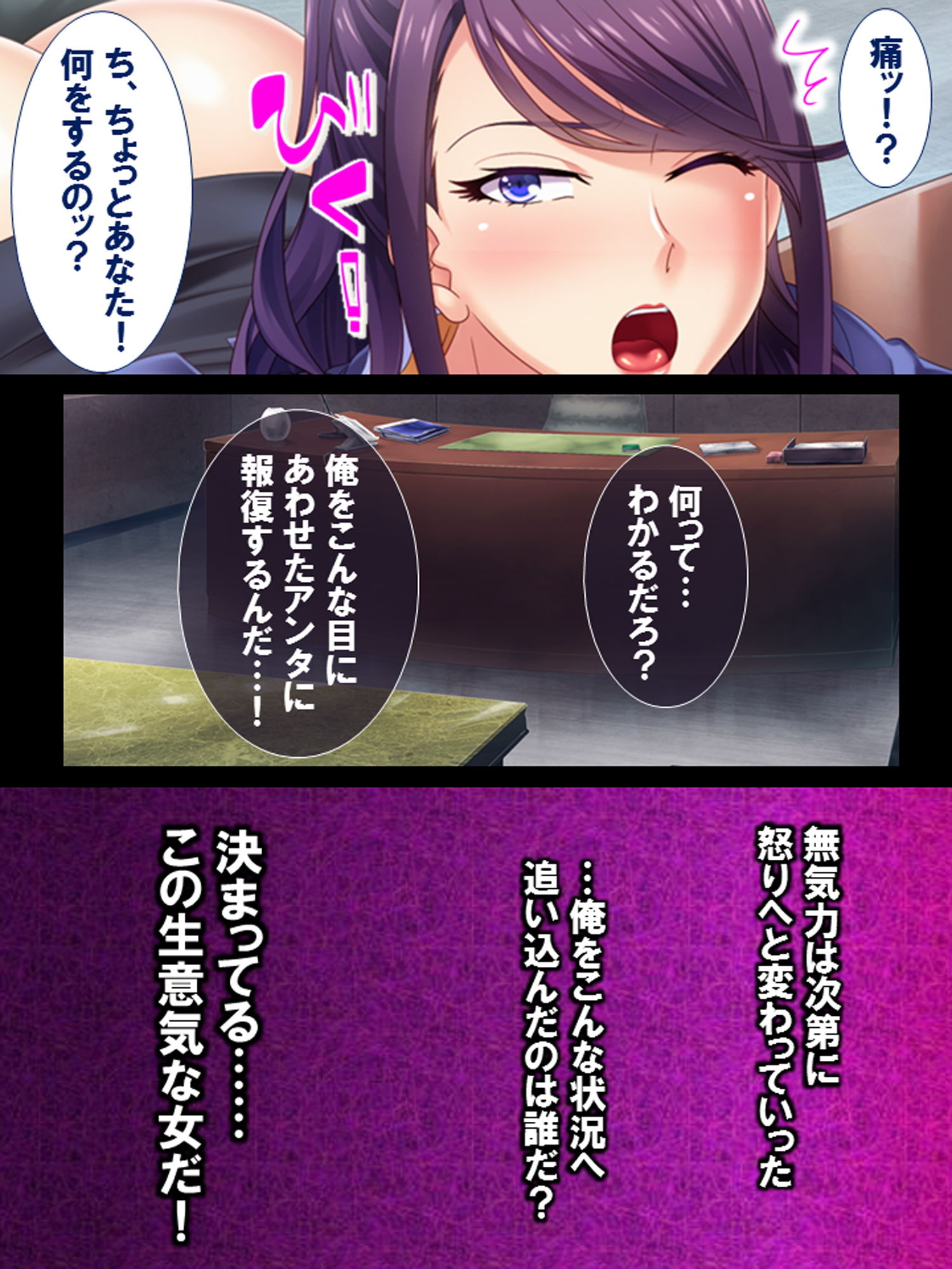 サンプル画像1:俺をクビにした女社長に報復SEX(あまからや) [d_139805]