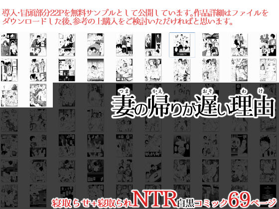 サンプル画像4:妻の帰りが遅い理由(eroamazon) [d_140434]