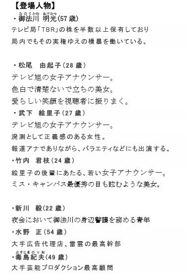 サンプル画像2:女子アナ 肛虐の夜会(プラム宝玉堂) [d_140901]