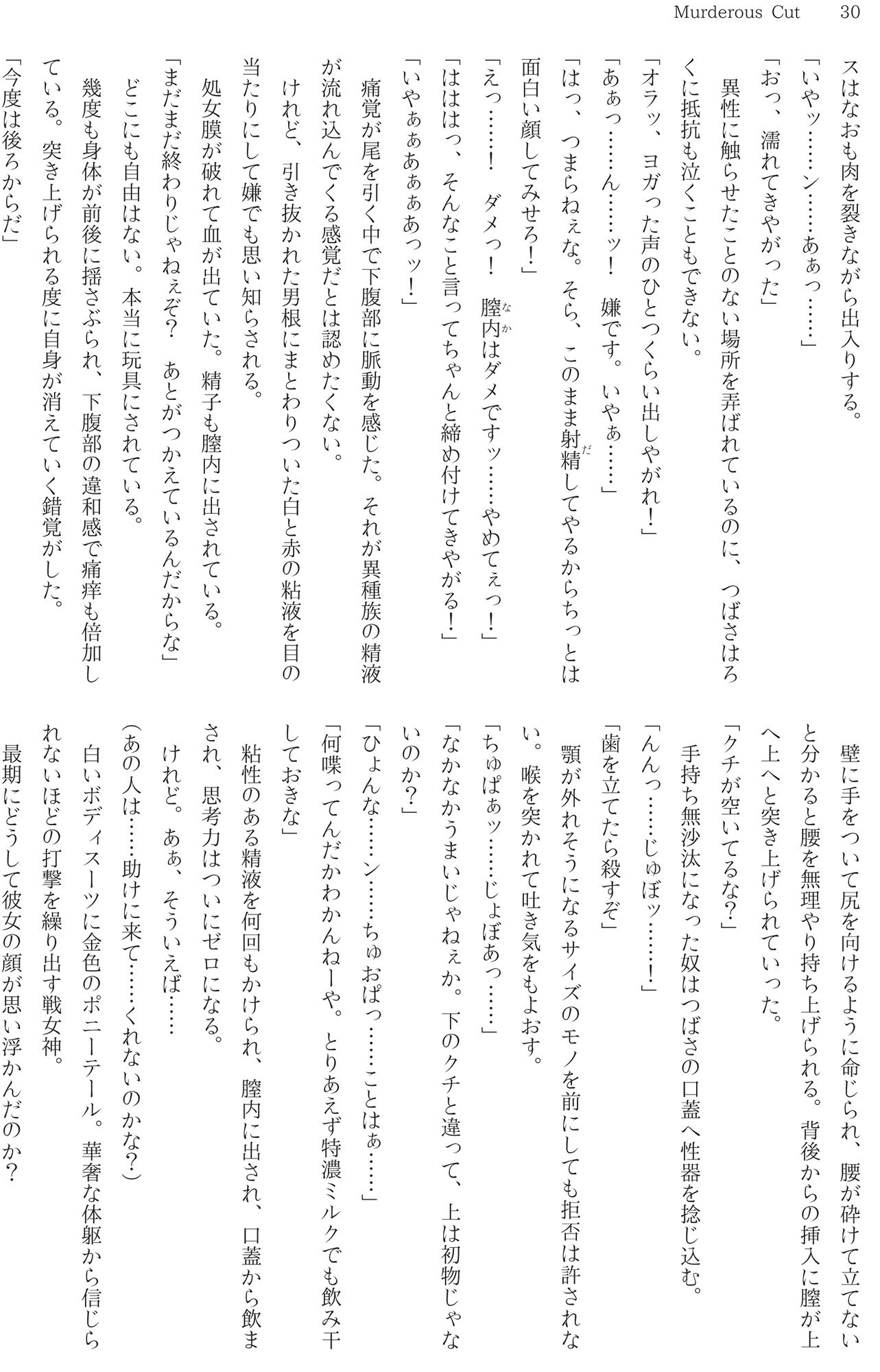 サンプル画像3:DISMEMBER THE NOVEL(ヘイヴンゲームス) [d_141071]