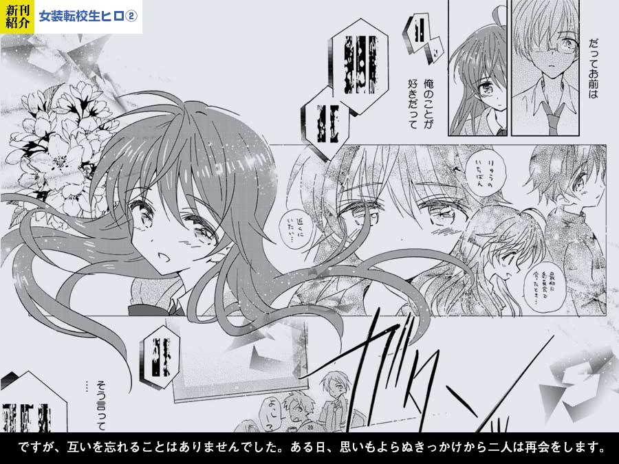 サンプル画像3:女装転校生ヒロ（2）(落童) [d_141632]