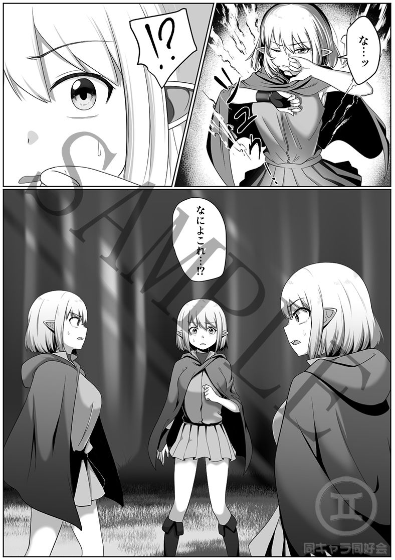サンプル画像3:Selfcest in the forest(同キャラ同好会) [d_146197]