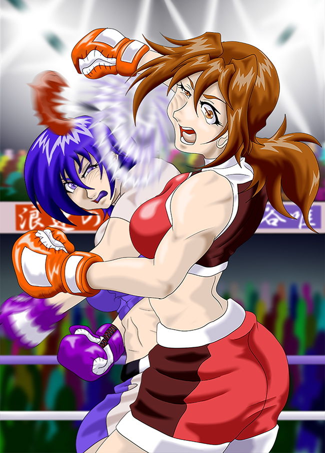 サンプル画像6:女子ボクシング合同誌SMASH vol.3(すたじおペルシャ猫) [d_146877]