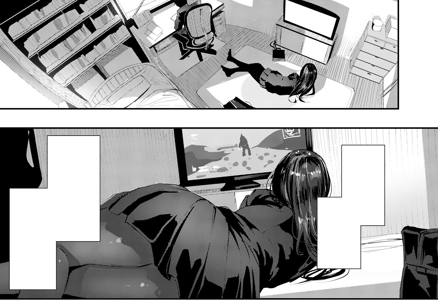 サンプル画像2:おさななじみえっち(からじしぼたん) [d_147288]