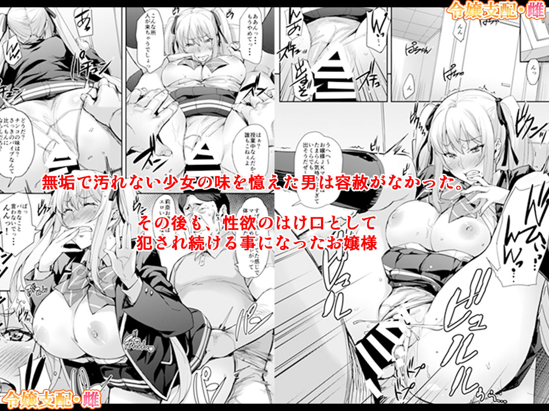 サンプル画像3:「令嬢支配 ＋ 令嬢支配・雌」セット(みっくすふらい) [d_147601]