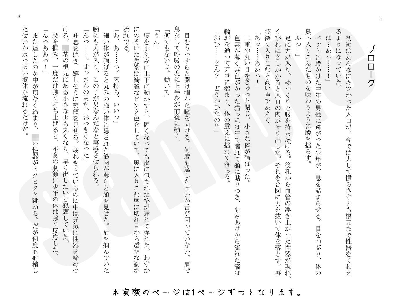 モブおじさんは淫語が言えない画像no.1