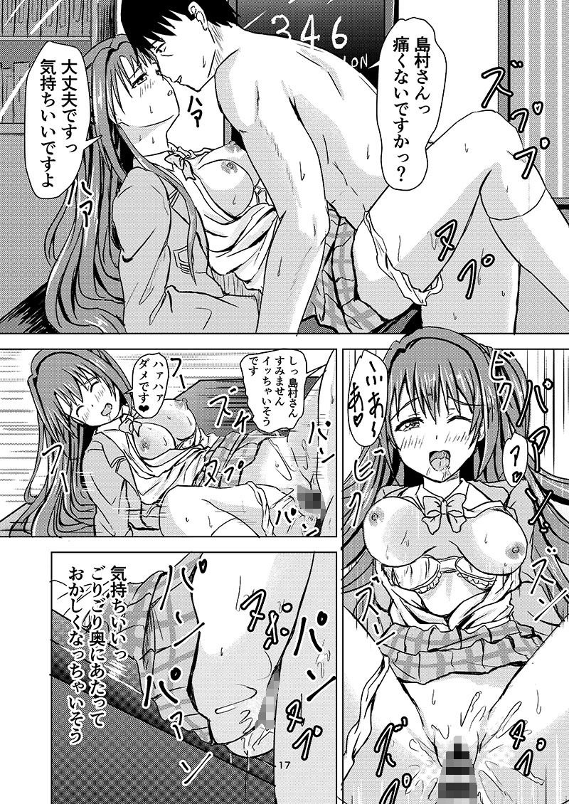 武内Pのオナホコキを目撃した卯月は画像no.3
