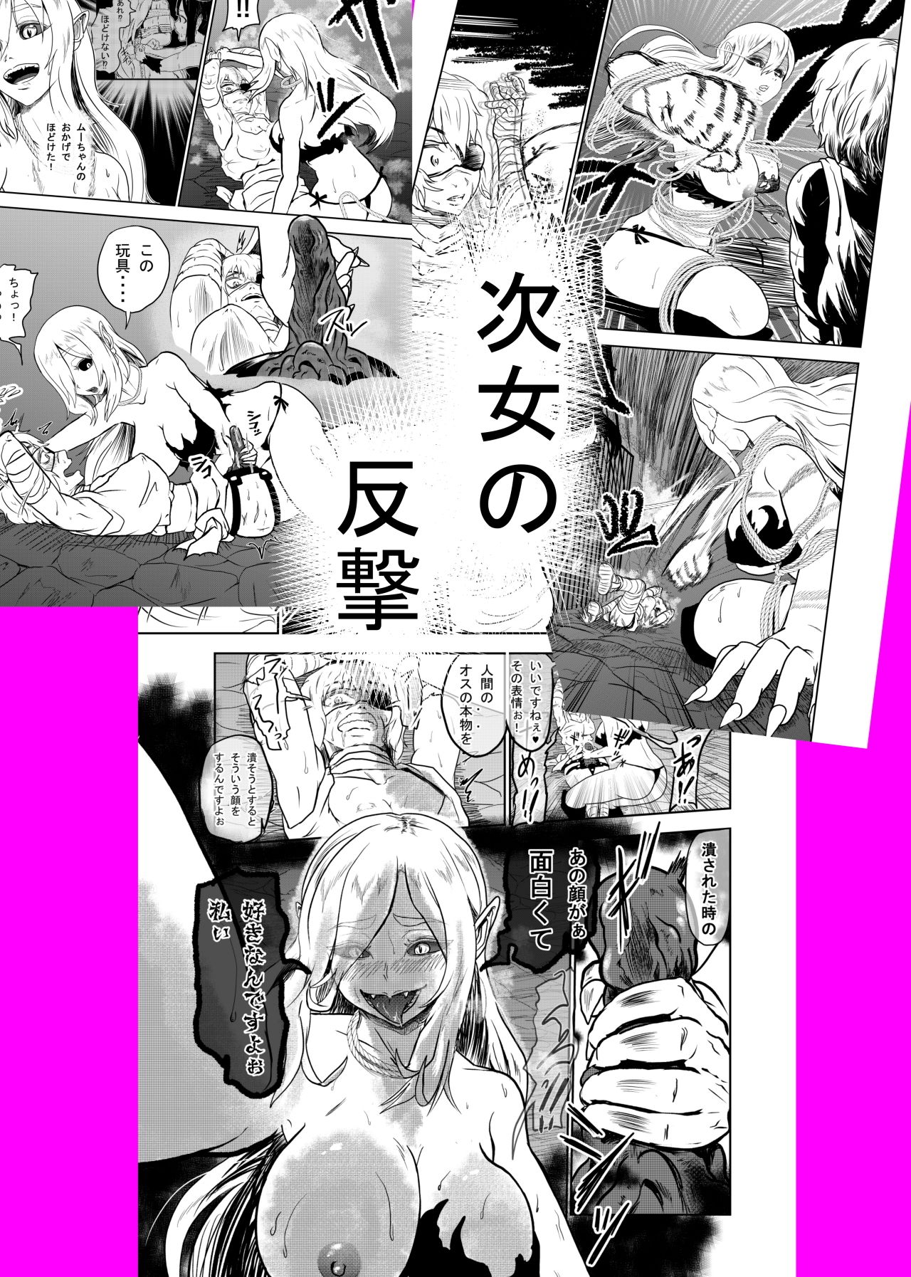 サンプル画像3:ヴァンパレイド3 ～吸血鬼 三姉妹 捕縛編～(トンテン) [d_148224]