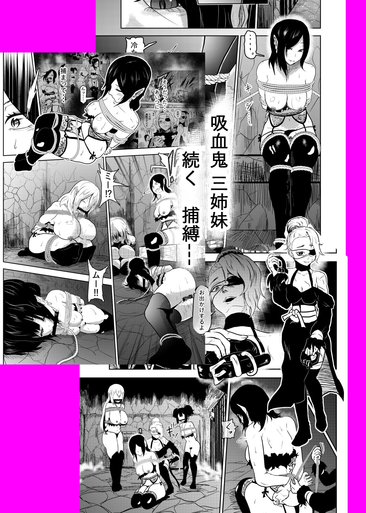 サンプル画像2:ヴァンパレイド4 ～吸血鬼 三姉妹 捕縛編～(トンテン) [d_148226]
