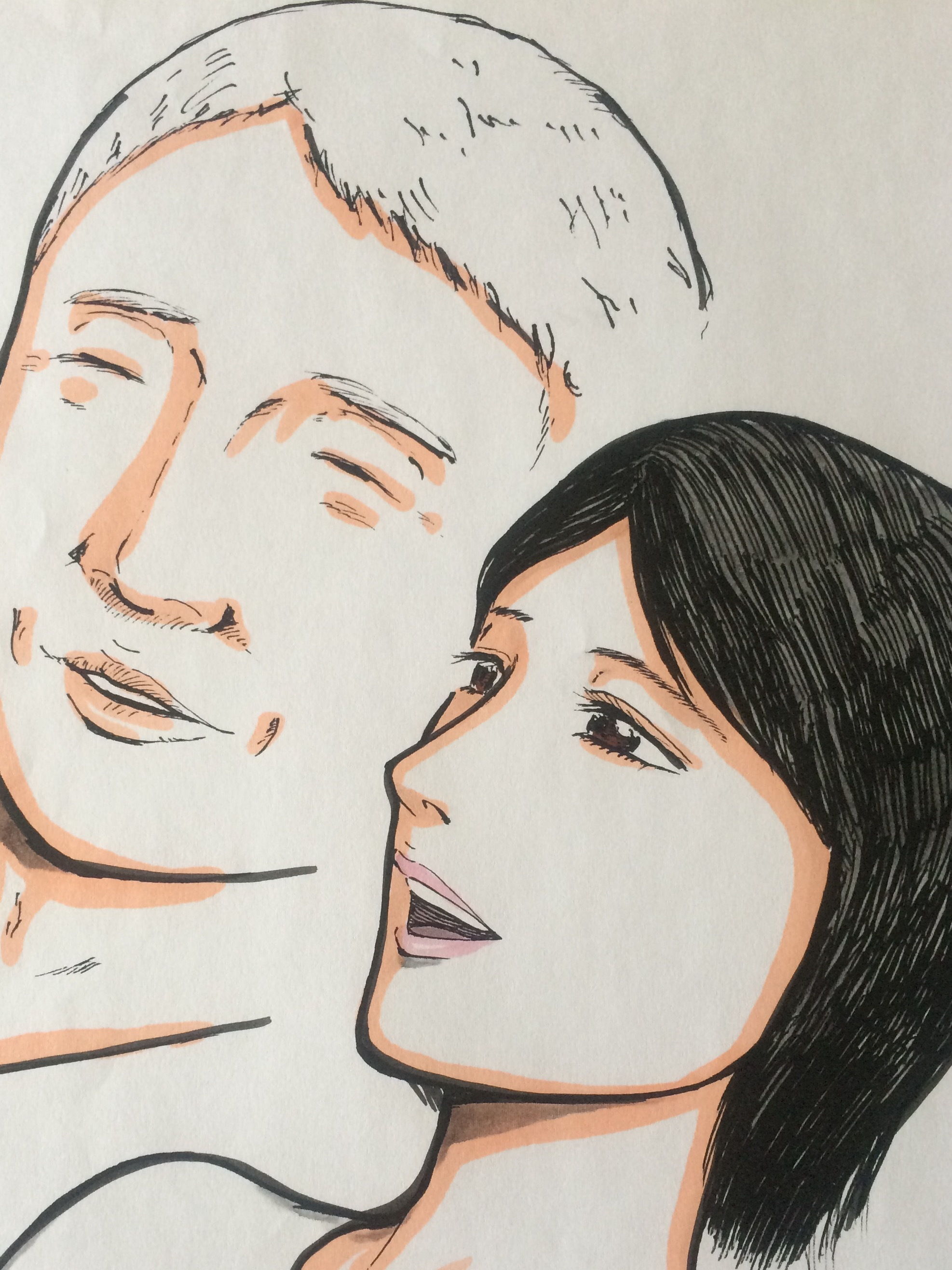 サンプル画像2:愛する夫と散歩する人妻へ向けられる邪な視線(N-zumi-ha) [d_148969]