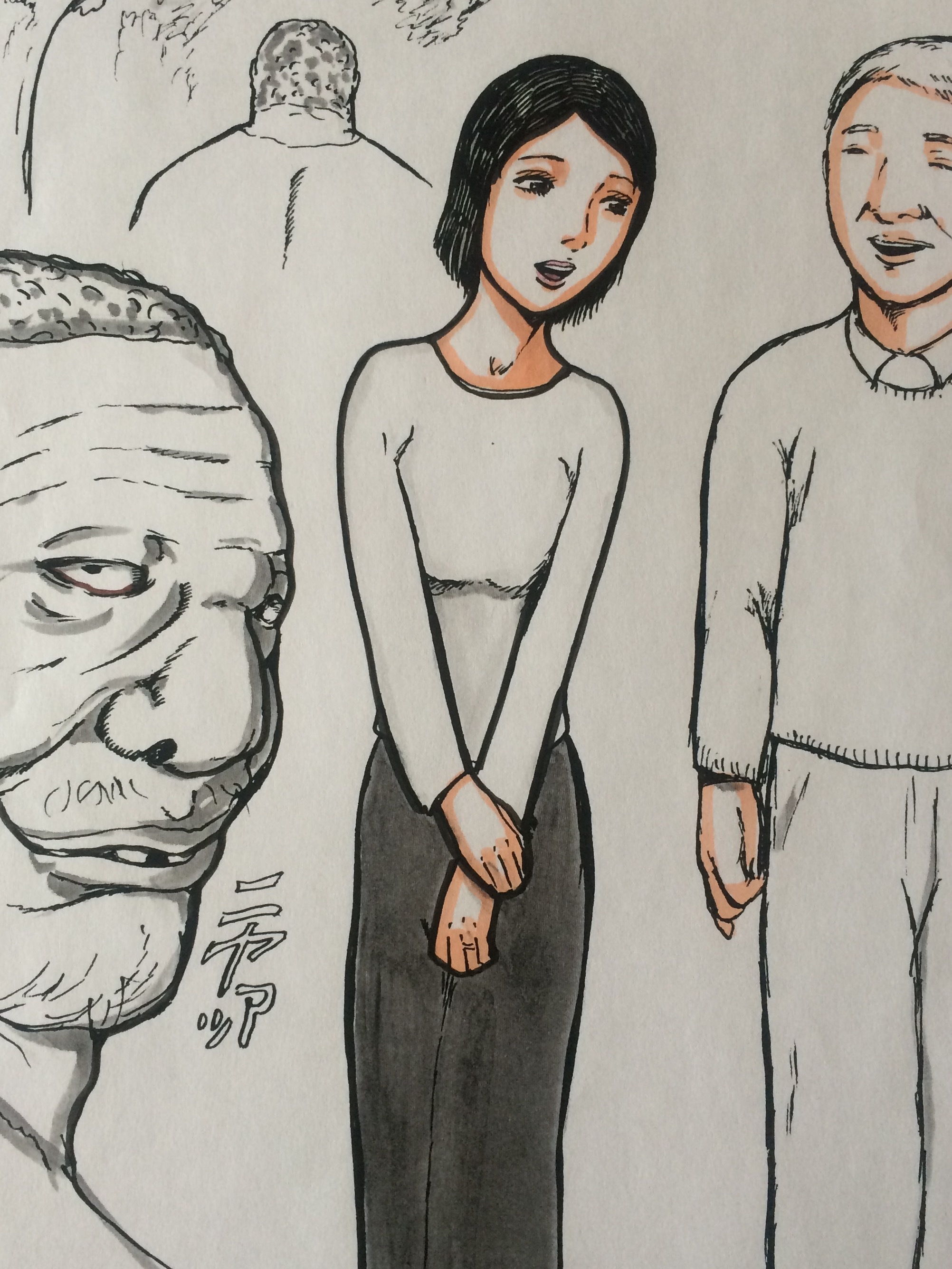 サンプル画像3:愛する夫と散歩する人妻へ向けられる邪な視線(N-zumi-ha) [d_148969]