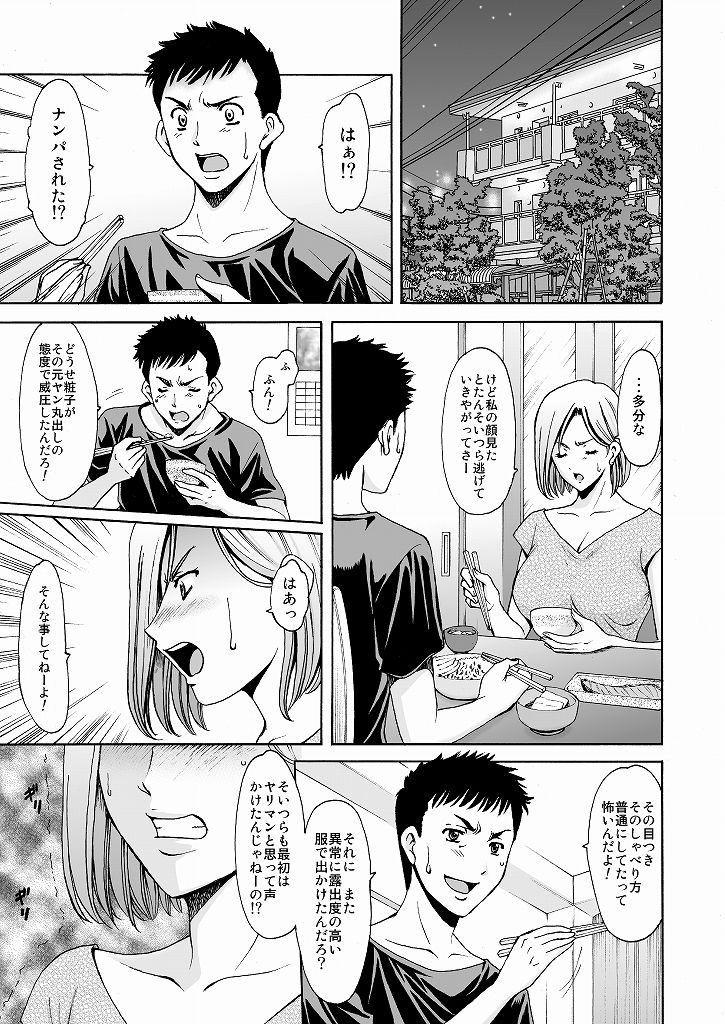 サンプル画像3:元ヤン妻が堕ちるまで(星野竜一) [d_149642]