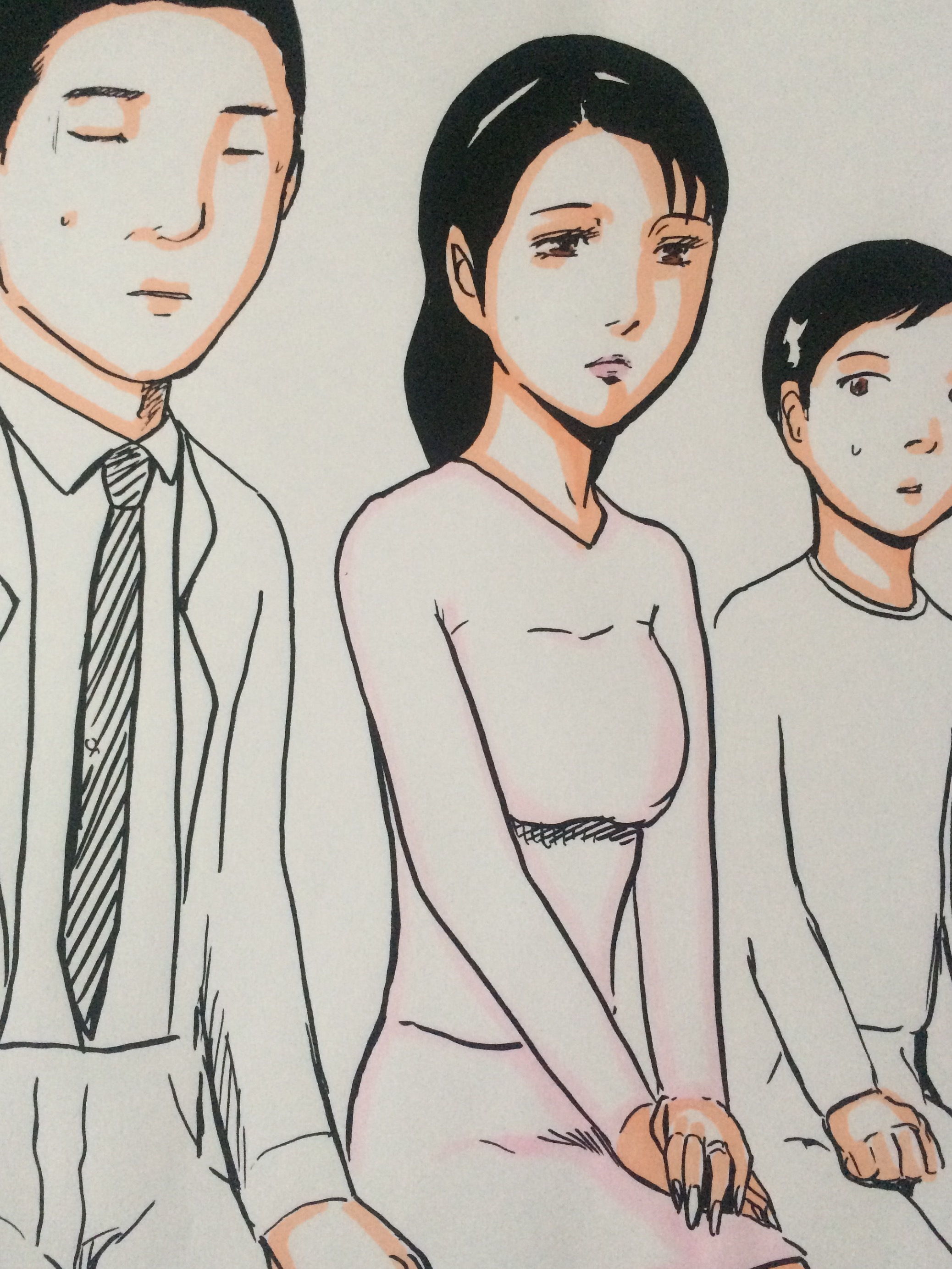 サンプル画像1:自宅、夫の前で抱かれる奥さん(N-zumi-ha) [d_149747]