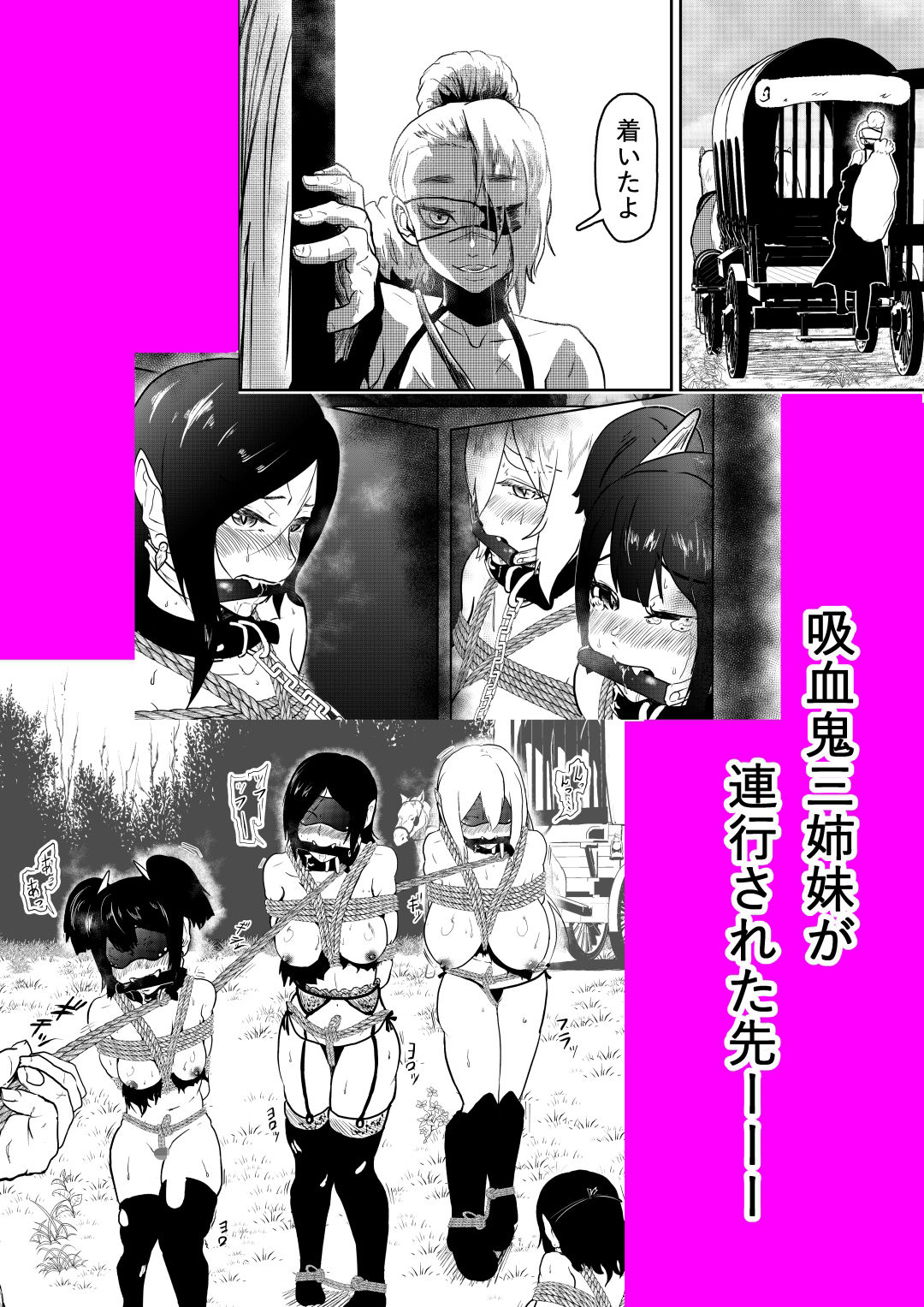 サンプル画像2:ヴァンパレイド5 ～吸血鬼 三姉妹 捕縛編～ 販売中(トンテン) [d_150047]