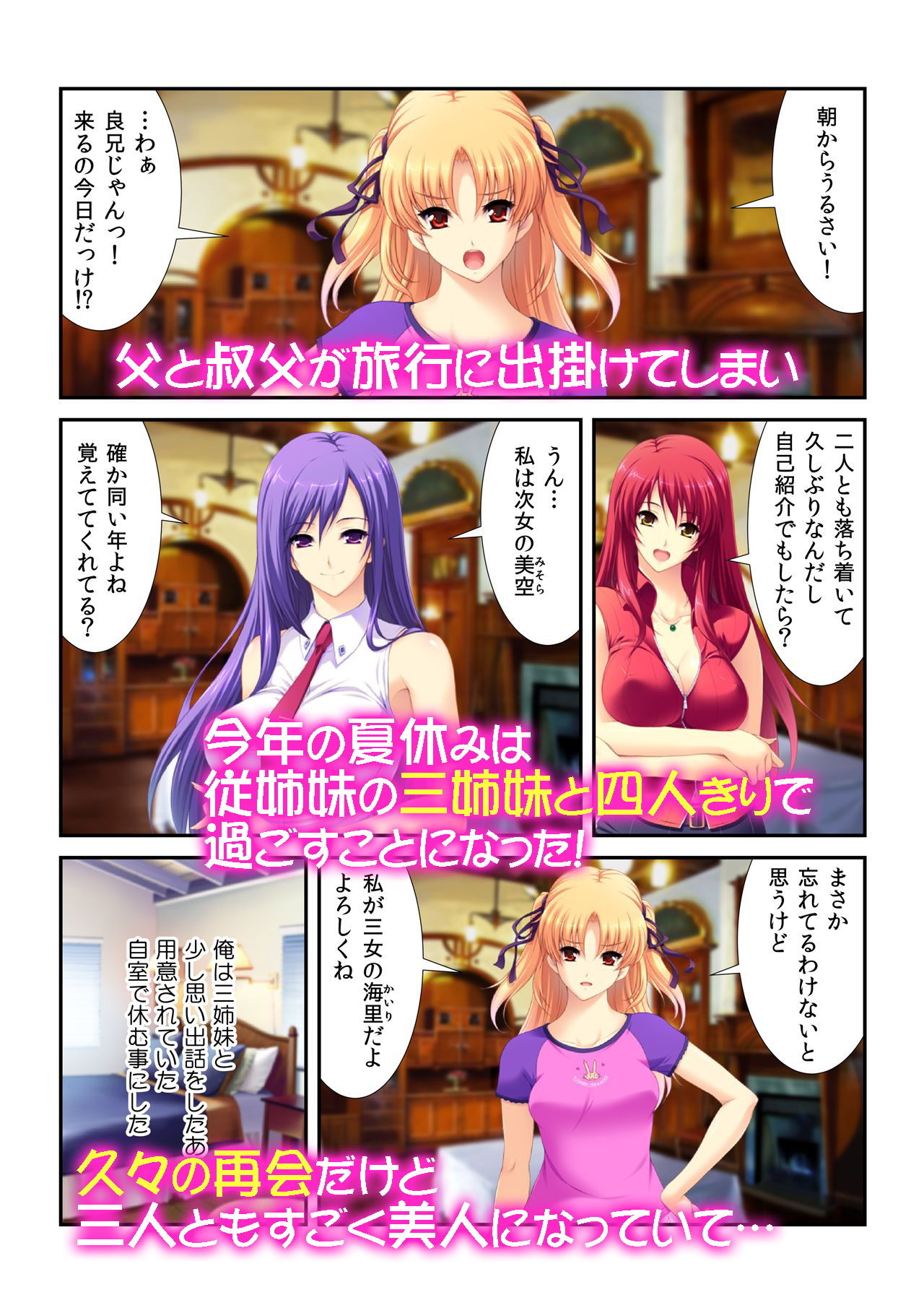 サンプル画像1:人生で一番セックスした夏～汗だくでヌルヌル絡み合って…～(カキタレちゃん) [d_150228]