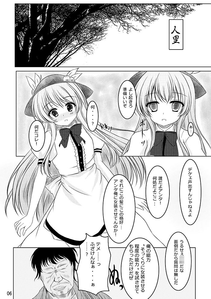 サンプル画像3:ニセ天子ちゃんの有頂天変(秋の夜長に宵闇に) [d_150358]