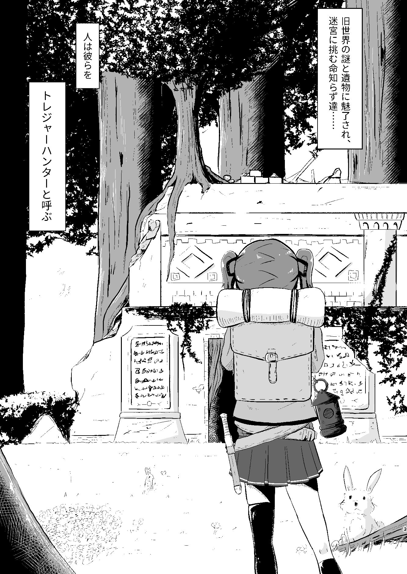 サンプル画像1:流されやすいトレジャーハンター Reboot(さらだボウル) [d_150651]