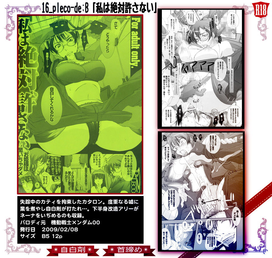 サンプル画像2:16_pleco-de；B「私は絶対許さない」(PLECO) [d_151891]